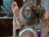 Lesbian Foot Worship 1