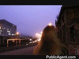 PublicAgent - Big cock fucking through nylons