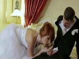 Redhead Bride Gets DP&#039;d on Her Wedding Day