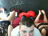 Guy With Two Gals Webcam