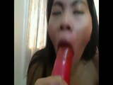 Asian Sucking Dildo 3