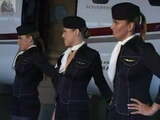 Hot stewardess