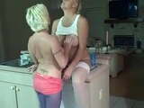 Mature lesbian ladies having fun with each other