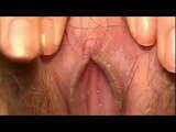 Close Up On Juicy Wet Hairy Pussy BVR