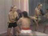 Lesbian Topless Boxing