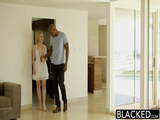 BLACKED  Blonde Babysitter Trillium Fucks her Black Boss