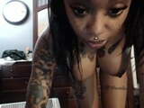 Ebony Tattooed Nice Girl