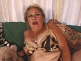 Blond granny hardcored