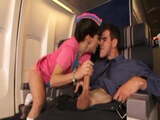 Classic Mature Stewardess Anal