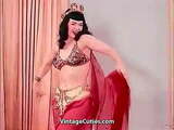 Sensitive Belly Dance of a Hot Pornstar (1950s Vintage)