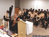 Free jav of Asian girls go to church