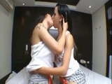 Graziella &amp; Rafaella Lesbian Twins Kissing