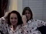 A normally girl pajama party