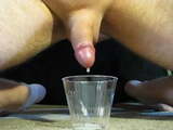 Long Prostate Milking Session Into Cup