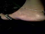 Mexican wife dangles feet