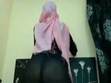 Beautiful Arab Girl in Hijab Masturbates 