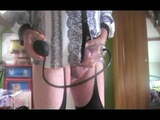 crossdresser tranny urethral sounding pumping lingerie toy