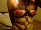 MySlave Tied and candles