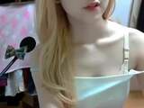 Stepdaughter on webcam 1