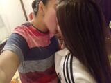 Brazilian lesbian kiss