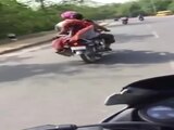 punjabi aunty giving handjob on bike