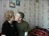 Russian granny fucked by young boy