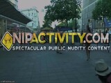 Crazy Babe Nicole Naked On Public Streets