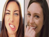 CUTE PORN GIRLS TURNED INTO NAUGHTY SLUTS - CUTE MODE  SLUT MODE - R&R02