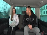 Sexbomb need bus stop so she get it when fucked and cum covered